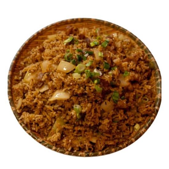 Stir-fried Rice with Cumin Beef （孜然牛肉炒饭）